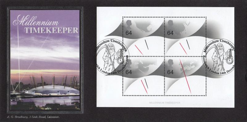 1999 (12) Timekeepers M/S - Bradbury Greenwich (Old Father Time) Official