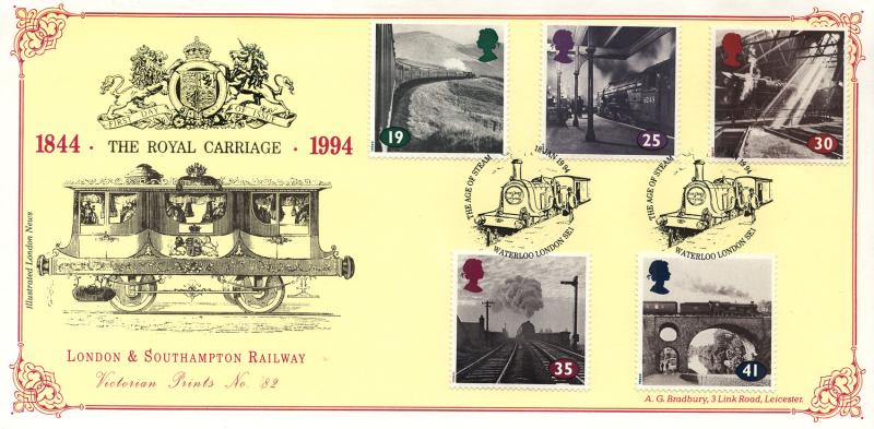 1994 (01) The Age of Steam - Bradbury Victorian Print 82 Official