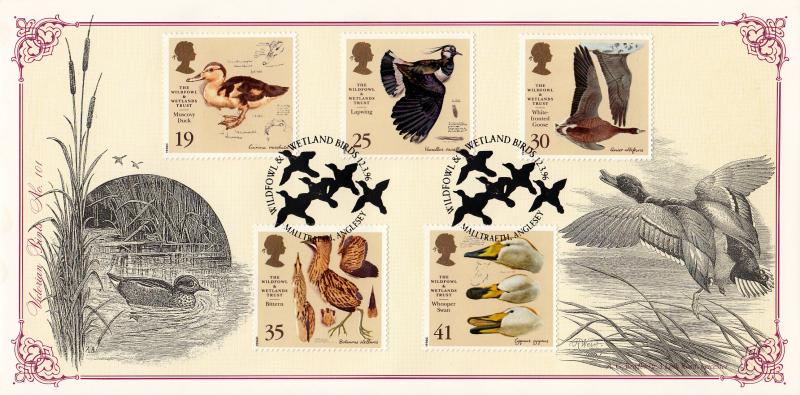 1996 (03) Wildfowl & Wetlands Trust (WWT) - Bradbury Victorian Print 101 Official