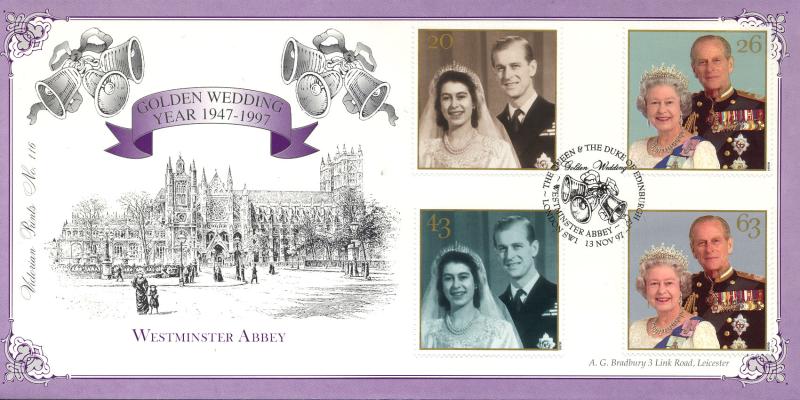 1997 (11) Golden Wedding - Bradbury Victorian Print 116 Official