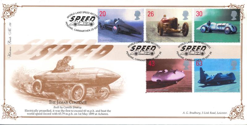1998 (09) Speed - Bradbury Victorian Print 126 Official