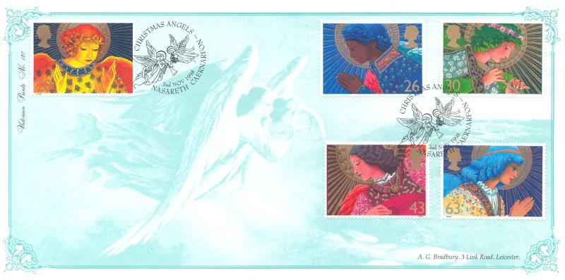 1998 (11) Christmas - Bradbury Victorian Print 127 Official