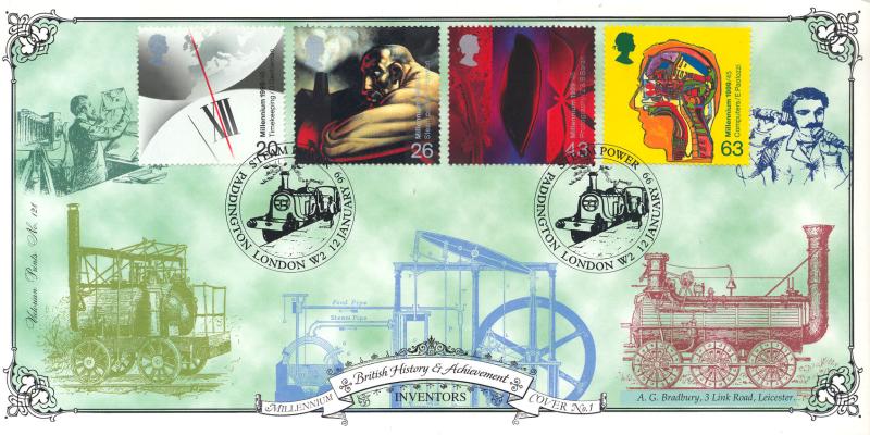 1999 (01) Inventors - Bradbury Victorian Print 128 Official