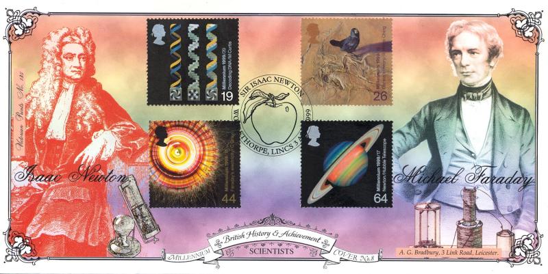 1999 (08) Scientists - Bradbury Victorian Print 135 Official