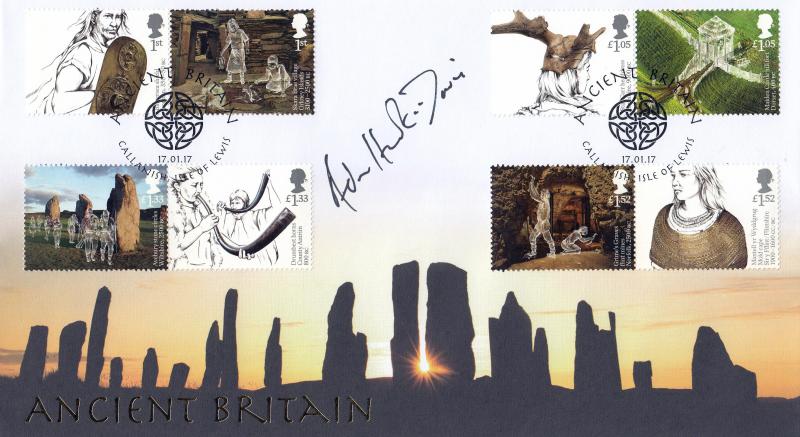 2017 (01) Ancient Britain - Internet 'Isle of Lewis' Official - Signed by Adam Hart-Davis