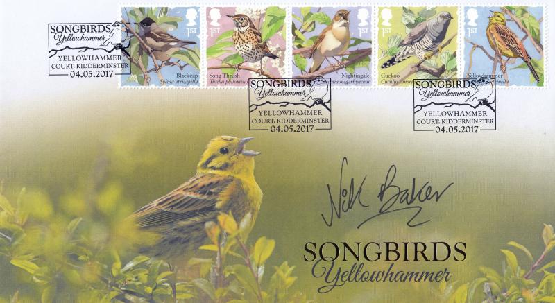 2017 (05) Songbirds - Internet 'Yellowhammer' Official - Signed by Nick Baker