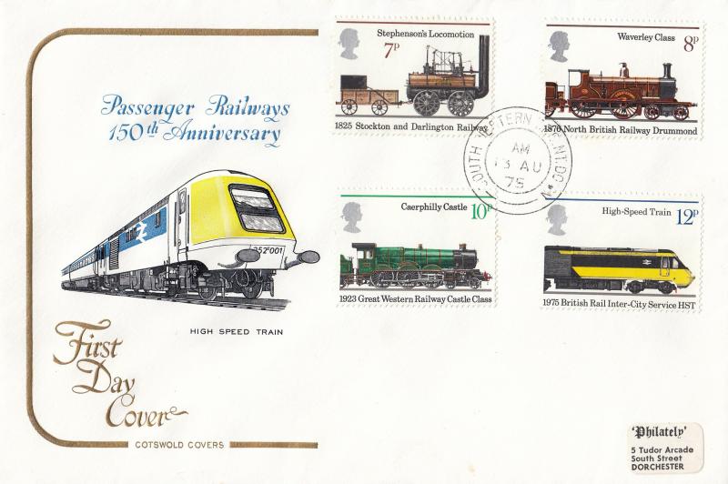 1975 (08) Railways - Cotswold - South Eastern TPO NT Down CDS