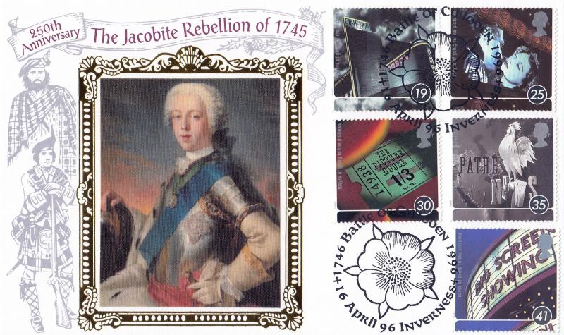 1996 (04) Classic Films - Benham 'Jacobite Rebellion' Cover - Battle of Culloden, Inverness H/S