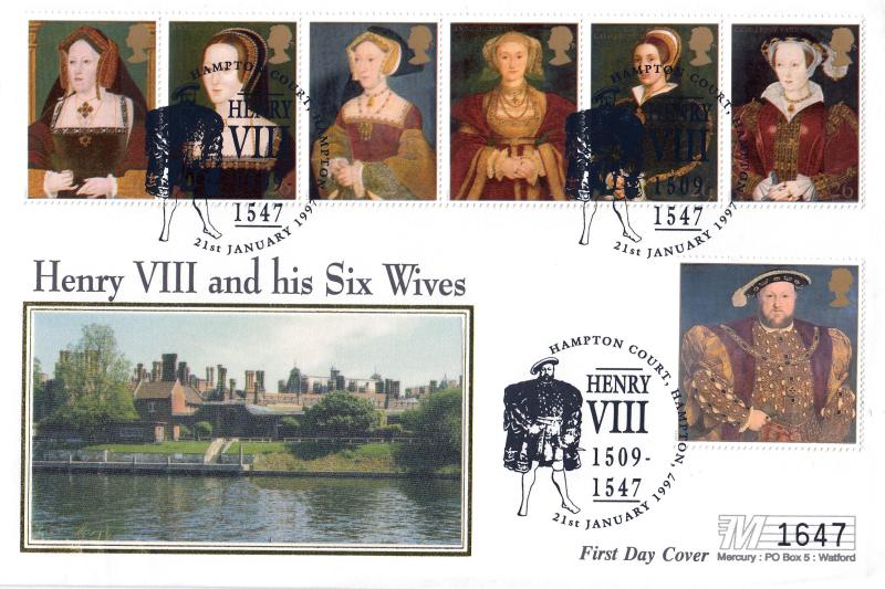 1997 (01) Tudors - Westminster Henry VIII, Hampton Court 'Silk' Official