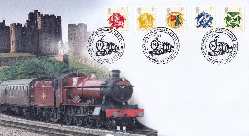 2007 (07) Harry Potter (M/S) - Internet 'Hogwarts Express' Special