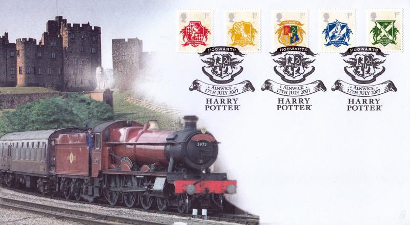 2007 (07) Harry Potter (M/S) - Internet 'Hogwarts, Alnwick' Special