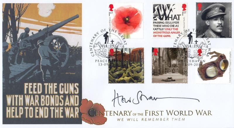 2018 (09) World War One - Internet 'Peacehaven' Official - Signed by Sir Hew Strachan