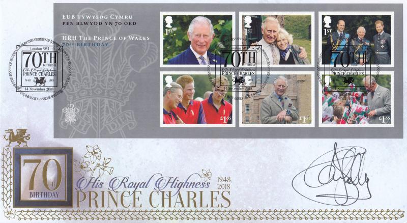 2018 (11) Prince Charles 70th Birthday - Internet 'London SW1' Official - Signed by Ian Skelly