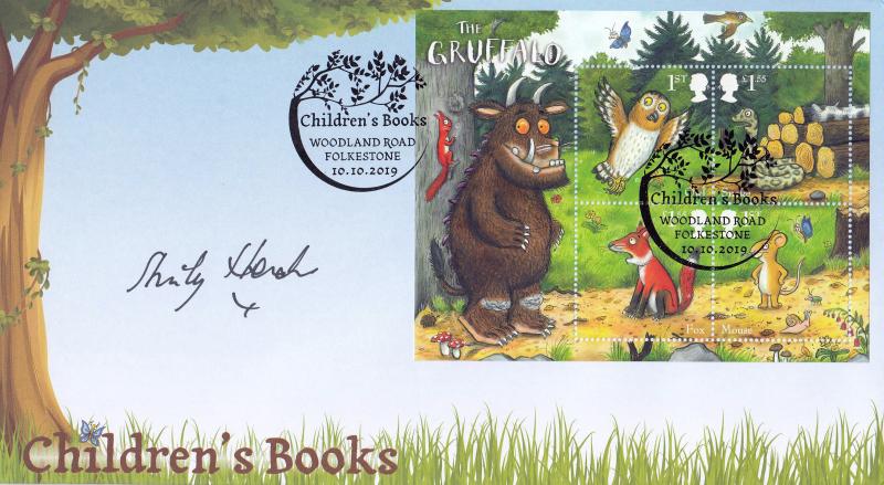 2019 (10) The Gruffalo (M/S) - Internet 'Woodland Road' Official - Signed by Shirley Henderson