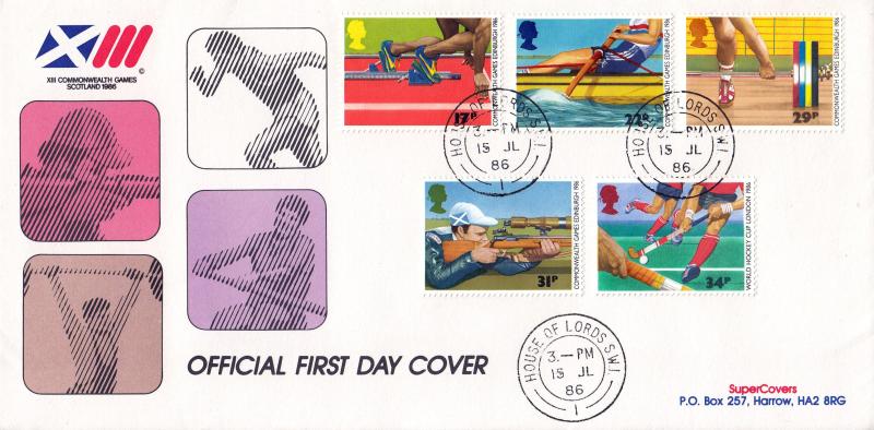 1986 (07) Sports - DGT SuperCovers Cover (DL Size) - House of Lords CDS