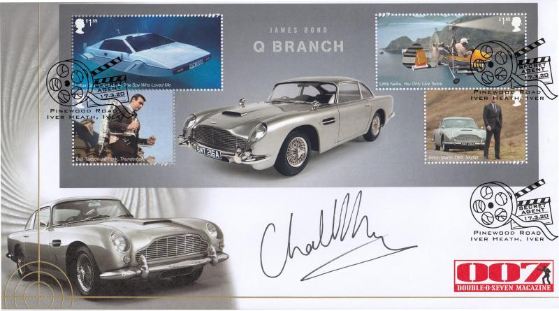 2020 (03) James Bond (M/S) - Internet 'Iver Heath' Official - Signed Charlie Higson