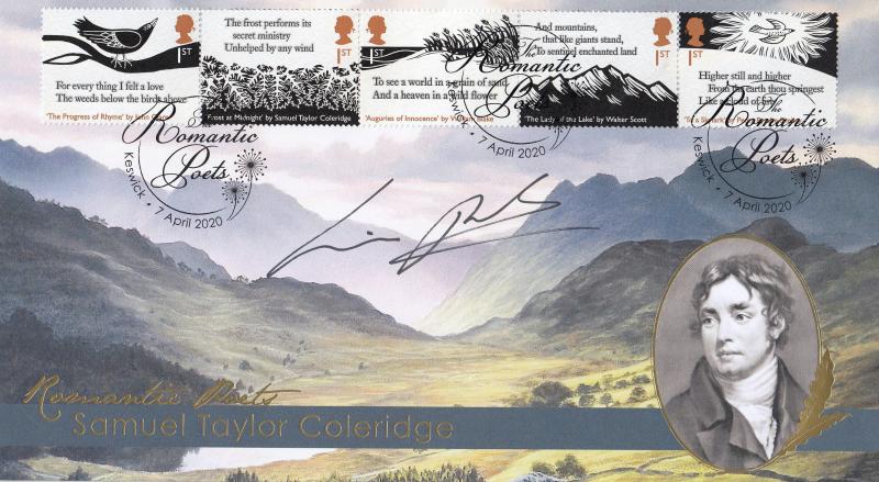 2020 (04) Romantic Poets - Internet 'Keswick' Official - Signed by Linus Roache