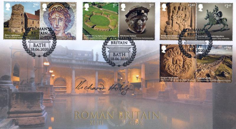 2020 (06) Roman Britain - Internet 'Bath' Official - Signed by Richard Hobbs