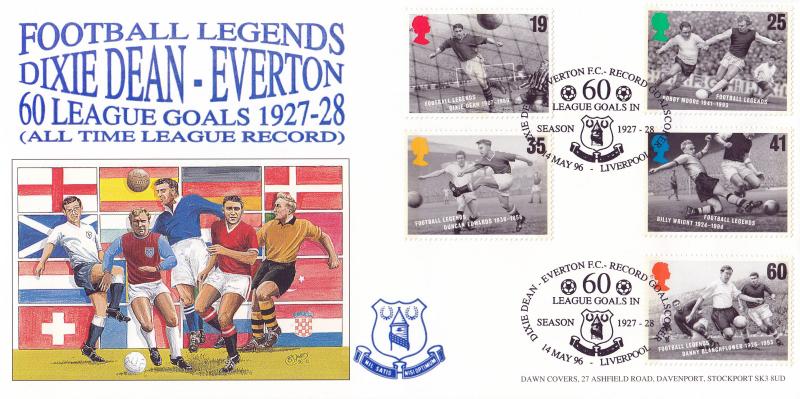1996 (05) Football Legends - Dawn 'Dixie Dean, Everton' Official