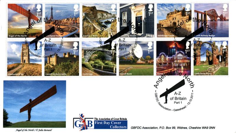 2011 (10) A-Z of Britain - GBFDC 'Gateshead' Official (New Style)