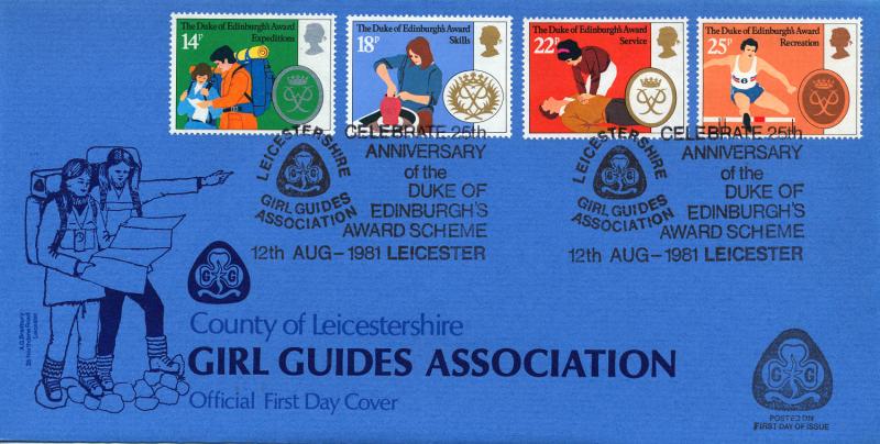 1981 (08) Duke of Edinburgh Awards - Bradbury LFDC 12 'Leicester Girl Guides' Official