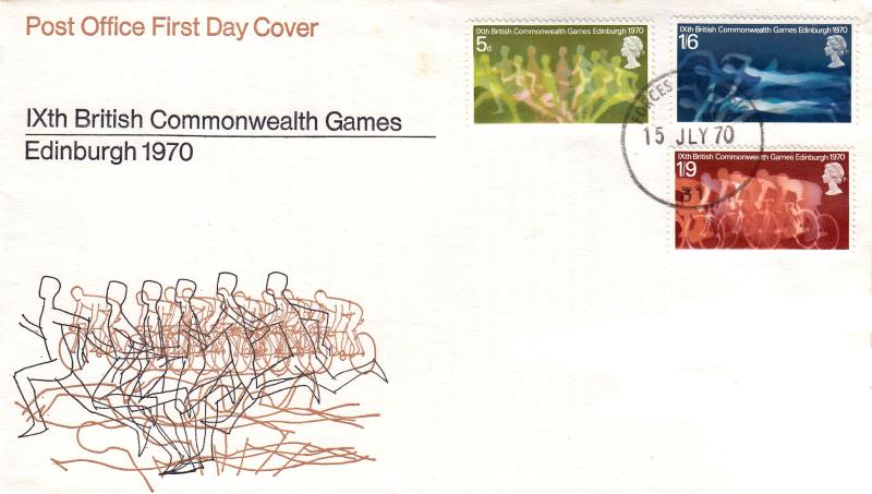 1970 (07) Commonwealth Games - PO - Forces Post Office 31 CDS