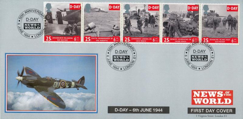 1994 (06) D-Day - Covercraft 'News Of The World' Official