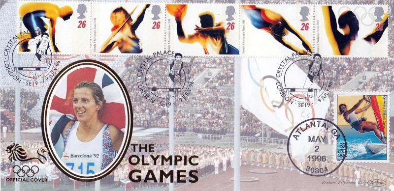 1996 (07) Olympics - Benham Stadium 'Crystal Palace' (Hurdles) Official
