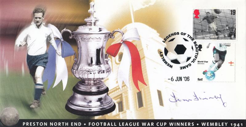 2006 (06) World Cup - Steven Scott 'Legends' Preston North End Special - Signed by the late Tom Finney