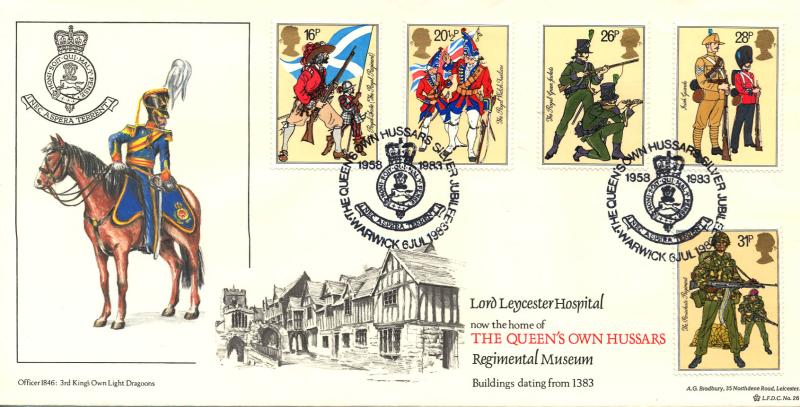 1983 (07) British Army - Bradbury LFDC 26 'The Queen's Own Hussars Regimental Museum' Official