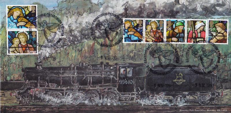 2009 (11) Christmas (Stamps) - Bletchley Park 'Bethlehem Angel' Special