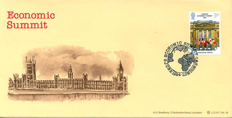 1984 (06) Summit - Bradbury LFDC 34 (Houses of Parliament) Official