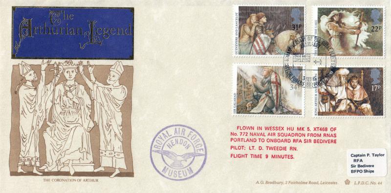 1985 (09) King Arthur - Bradbury LFDC 44 'Royal Fleet Auxillary, BF1880PS' Special