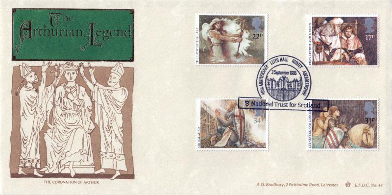 1985 (09) King Arthur - Bradbury LFDC 44 'Leith Hall, National Trust For Scotland' Special
