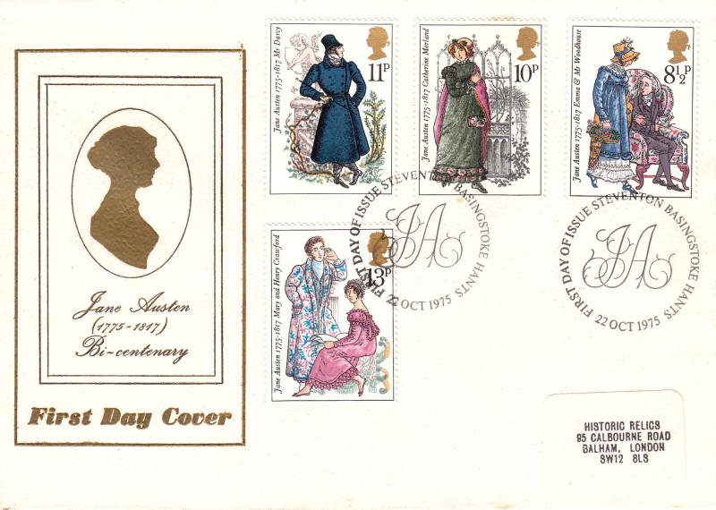 1975 (10) Jane Austen - Historic Relics - Steventon H/S