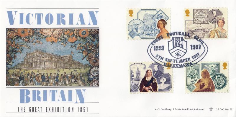 1987 (09) Victorian Britain - Bradbury LFDC 62 'Ballymena Rugby Football Club' Special