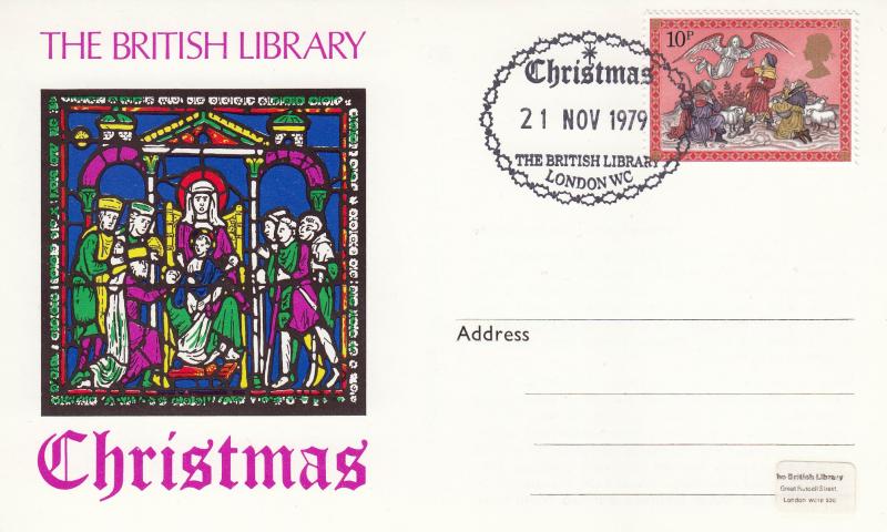 1979 (11) Christmas - British Library Colour Postcard Official
