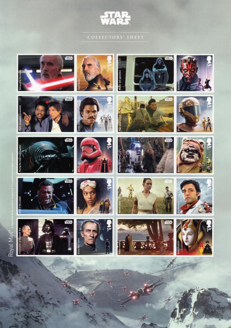 GS-122 - Star Wars (Collectors Sheet)