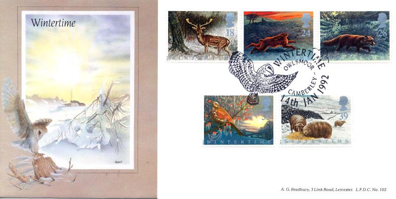 1992 (01) Wintertime - Bradbury LFDC 102 'Owlsmoor' Official