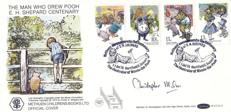 1979 (07) Year Of The Child - Benham BOCS 12 Official - Signed by Christopher Milne