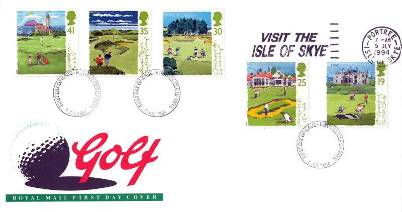 1994 (07) Golf - RM - Visit The Isle of Skye Slogan