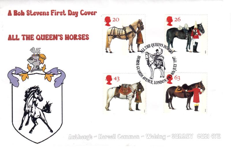 1997 (07) Queen's Horses - Bob Stevens 'Special' - Horseguards Avenue H/S