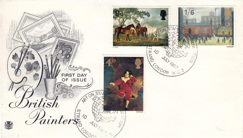 1967 (07) Paintings - Stuart - Art on Stamps Exhibition H/S