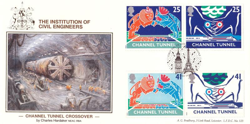 1994 (05) Channel Tunnel - Bradbury LFDC 123 'Folkestone' Special