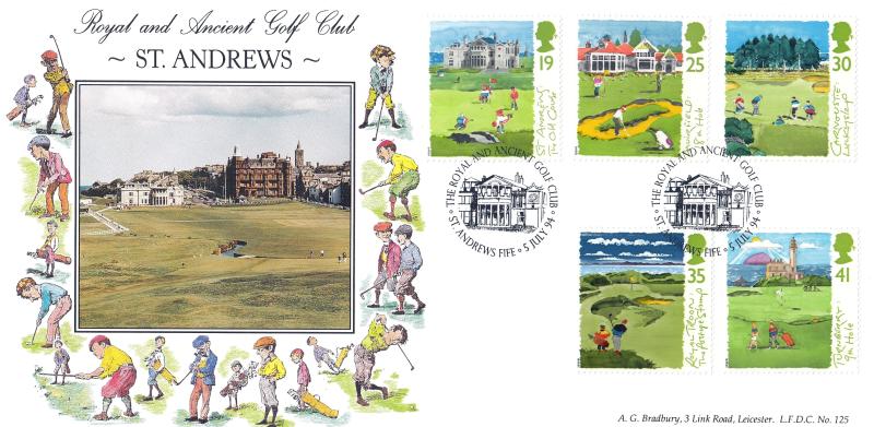 1994 (07) Golf - Bradbury LFDC 125 'The Royal and Ancient Golf Club' Official