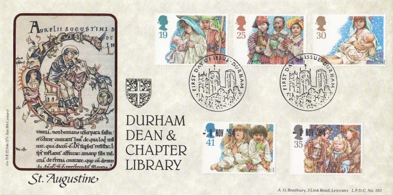 1994 (11) Christmas - Bradbury LFDC 101 'Durham Cathedral' Special