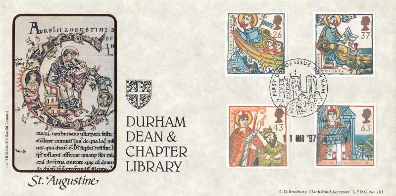 1997 (03) Missions of Faith - Bradbury LFDC 101 'Durham Dean & Chapter Library' Special