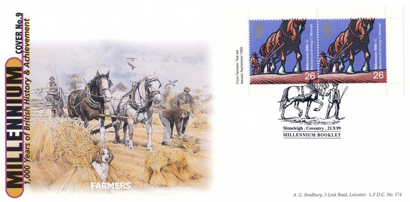 1999 (09) Millennium Booklet No 2 - Bradbury LFDC 174 'Stoneleigh, Coventry' Special