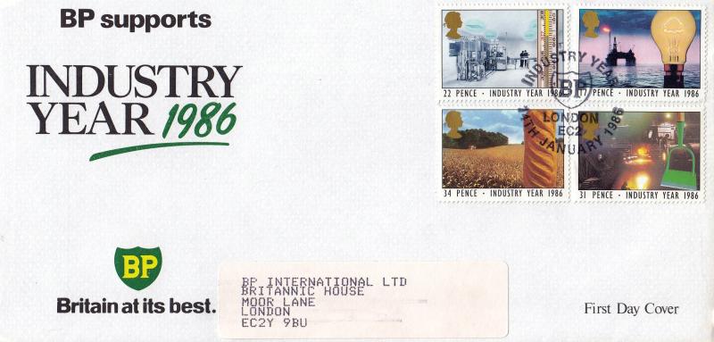 1986 (01) Industry Year - BP 'London EC2' Official
