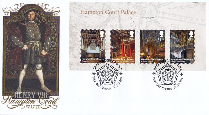 2018 (07) Hampton Court Palace (M/S) - Internet 'Tudor Road, Hampton' Official